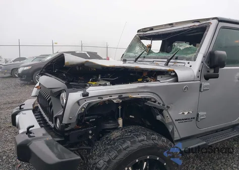 2016 Jeep Wrangler Unlimited Sahara z USA, uszkodzony, nr VIN 1C4BJWEG6GL170760